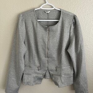 Zeagoo Light Gray Women's Blazer